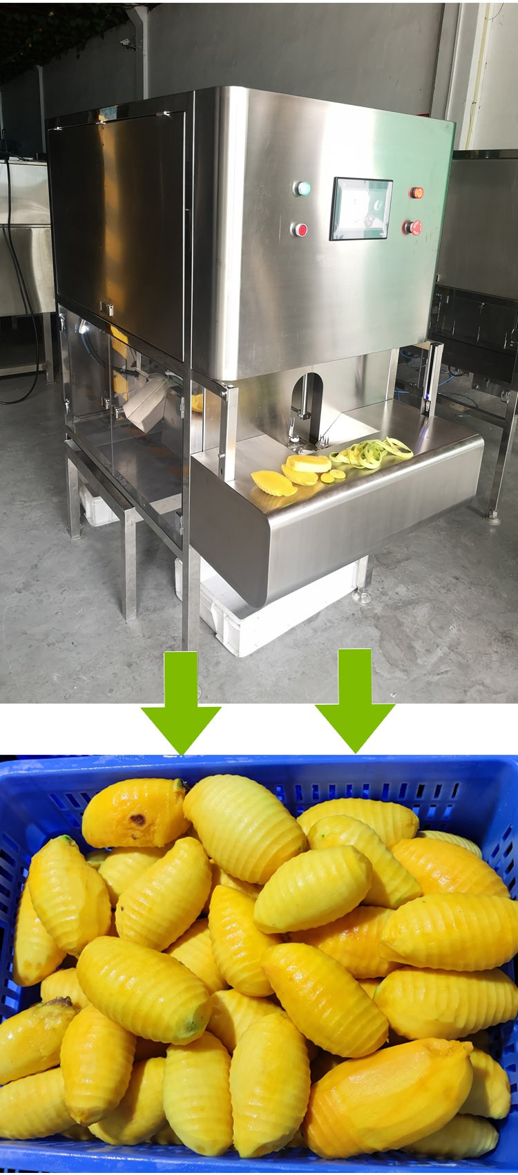 mango peeling machine 2
